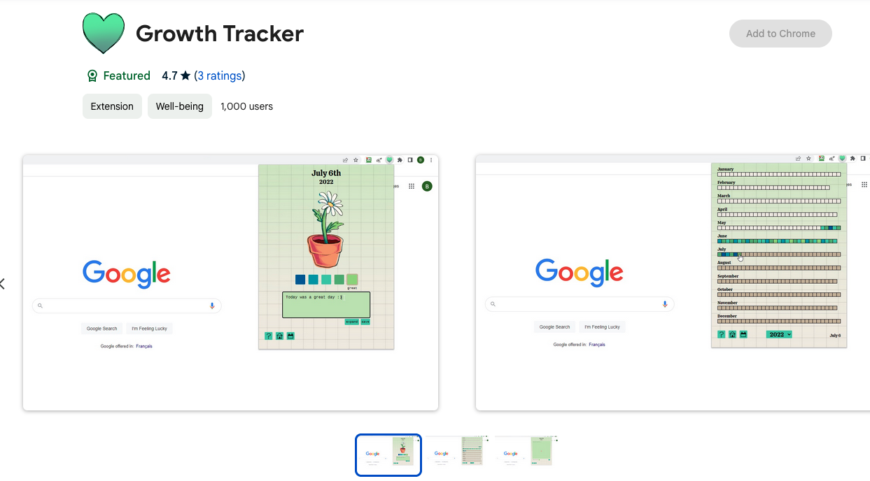 Growth Tracker