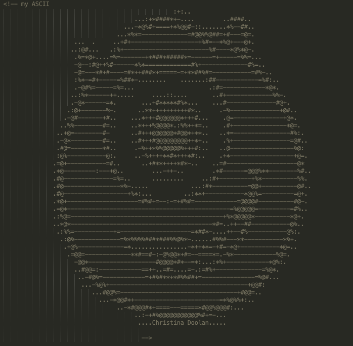  Michigan ASCII