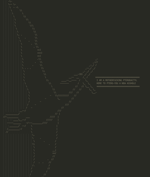  Oatmeal ASCII