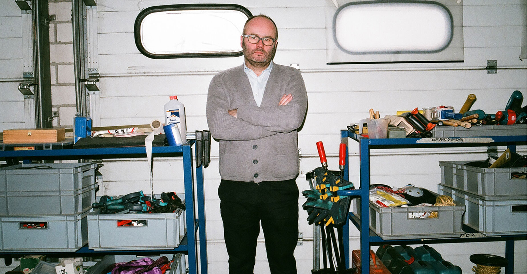 Portrait of sculptor and photographer Thomas Demand